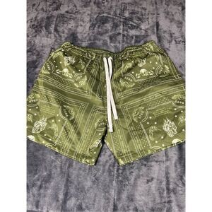 Dare sport men’s heavy shorts, green‎ size L